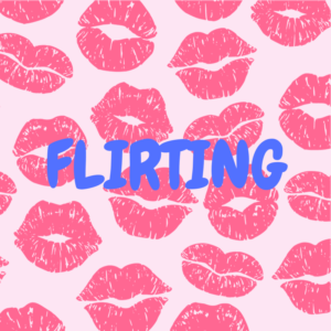 flirting with women